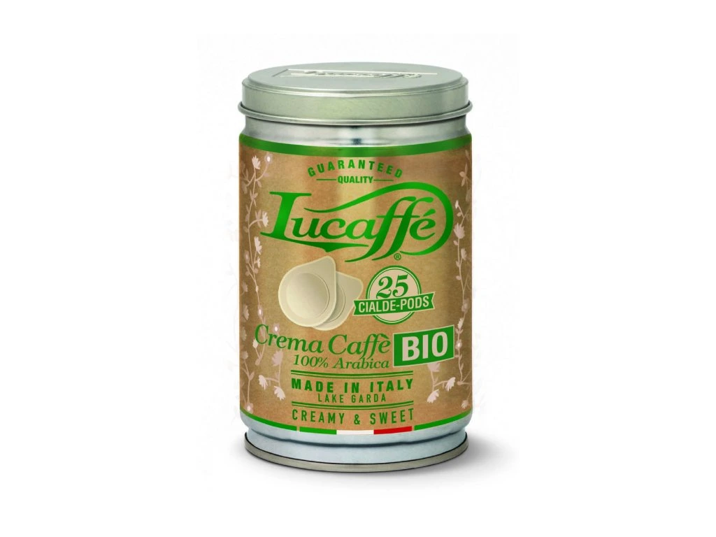 Lucaffe Crema Caffe Bio 100 % Арабика – 25 бр. филтър дози в кутия