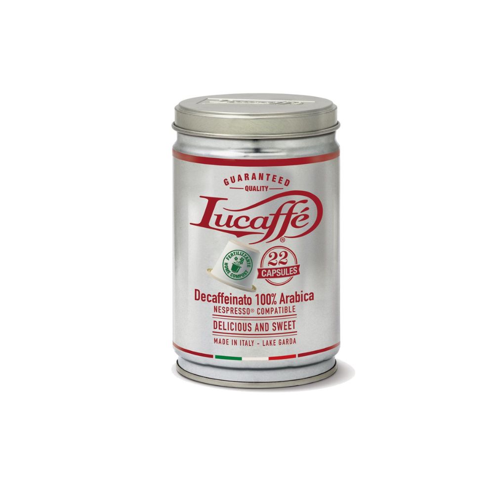 LUCAFFE NESPRESSO БЕЗКОФЕИНОВИ КАПСУЛИ - 22 бр.