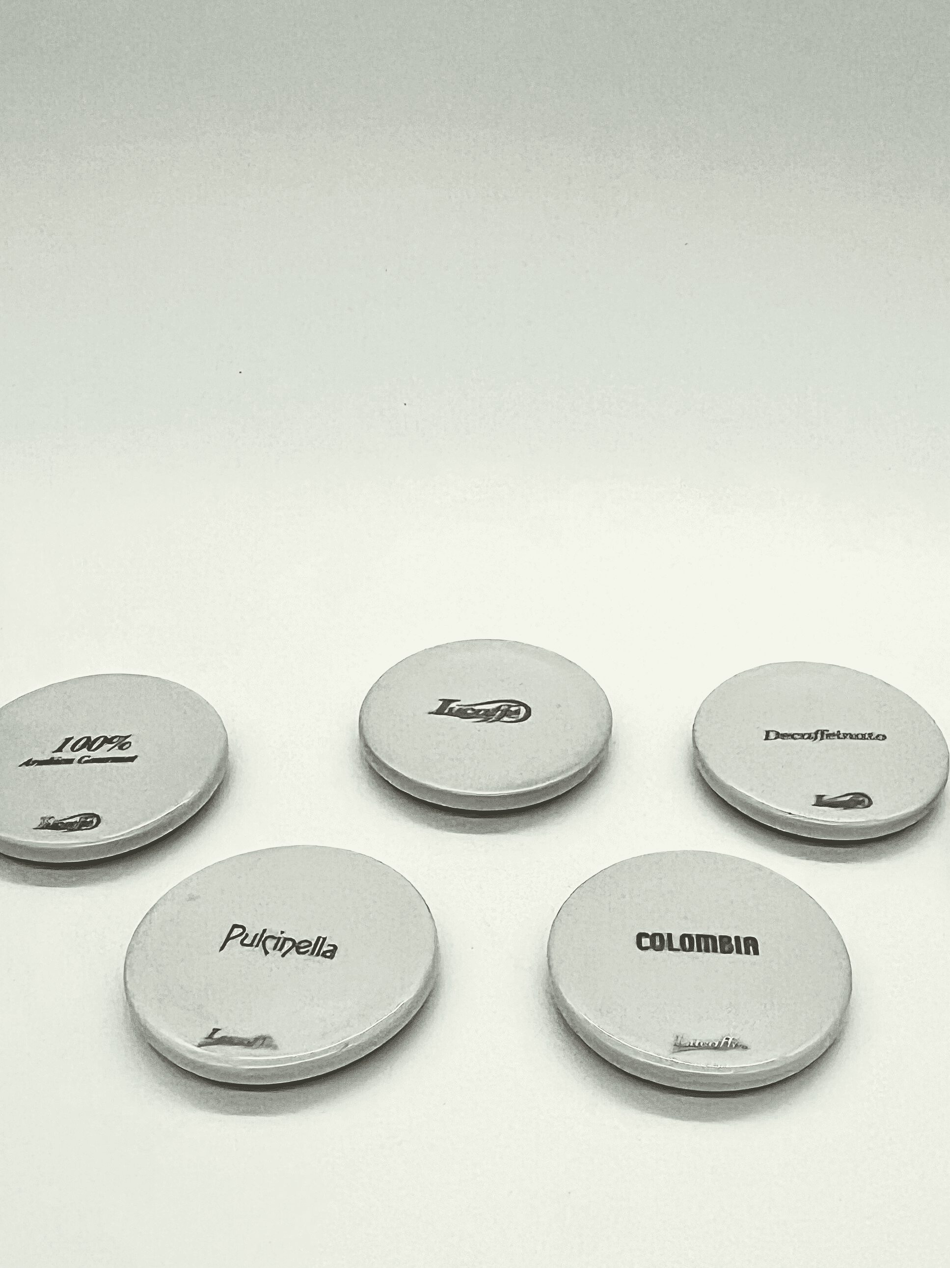 Порцеланови капаци за еспресо чаши / различни видове /