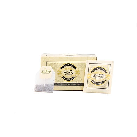 Lucatea Черен Чай Дива череша - 20 бр. филтър дози