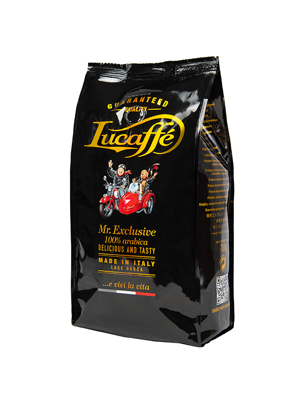 LUCAFFE MR. EXCLUSIVE 100% ARABICA 700 гр. - зърна