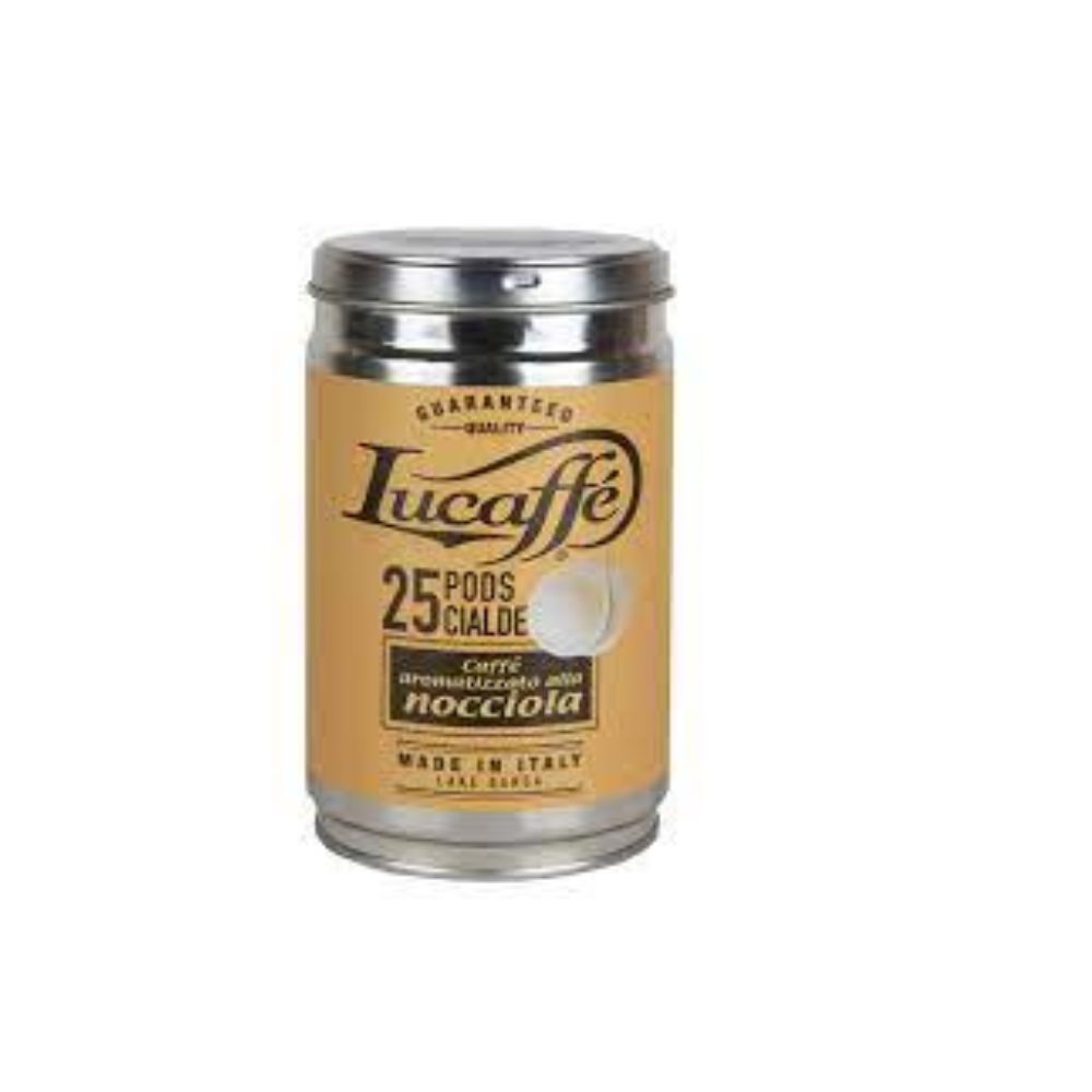 Lucaffe Nocciola с аромат на лешник - 25 бр. филтър дози